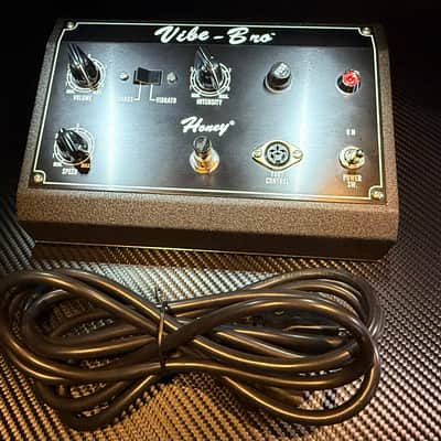 Shin-Ei Vibe Bro, Chorus/Vibrato 2010s Replica of the 60's Vintage Uni-Vibe Pedal with Shin-Ei Speed Control Pedal image 2