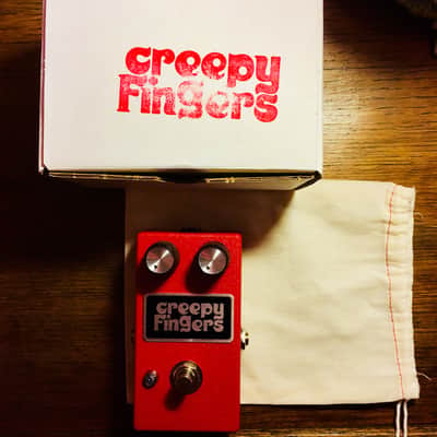 Creepy Fingers Fuzzbud Custom Hybrid Silicon & Germanium Fuzz 2019 Red image 5