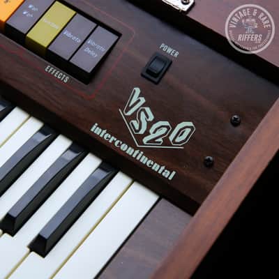 (Video) *Serviced* Viscount UFO 61 Intercontinental Vintage 1970s Italian 61 key Electronic Combo Organ Synth Made in Italy All Original Synthesiser w/ Built-in Drum Machine & Speakers (Similar to Roland CR-68 78 Compu-Rhythm) image 4