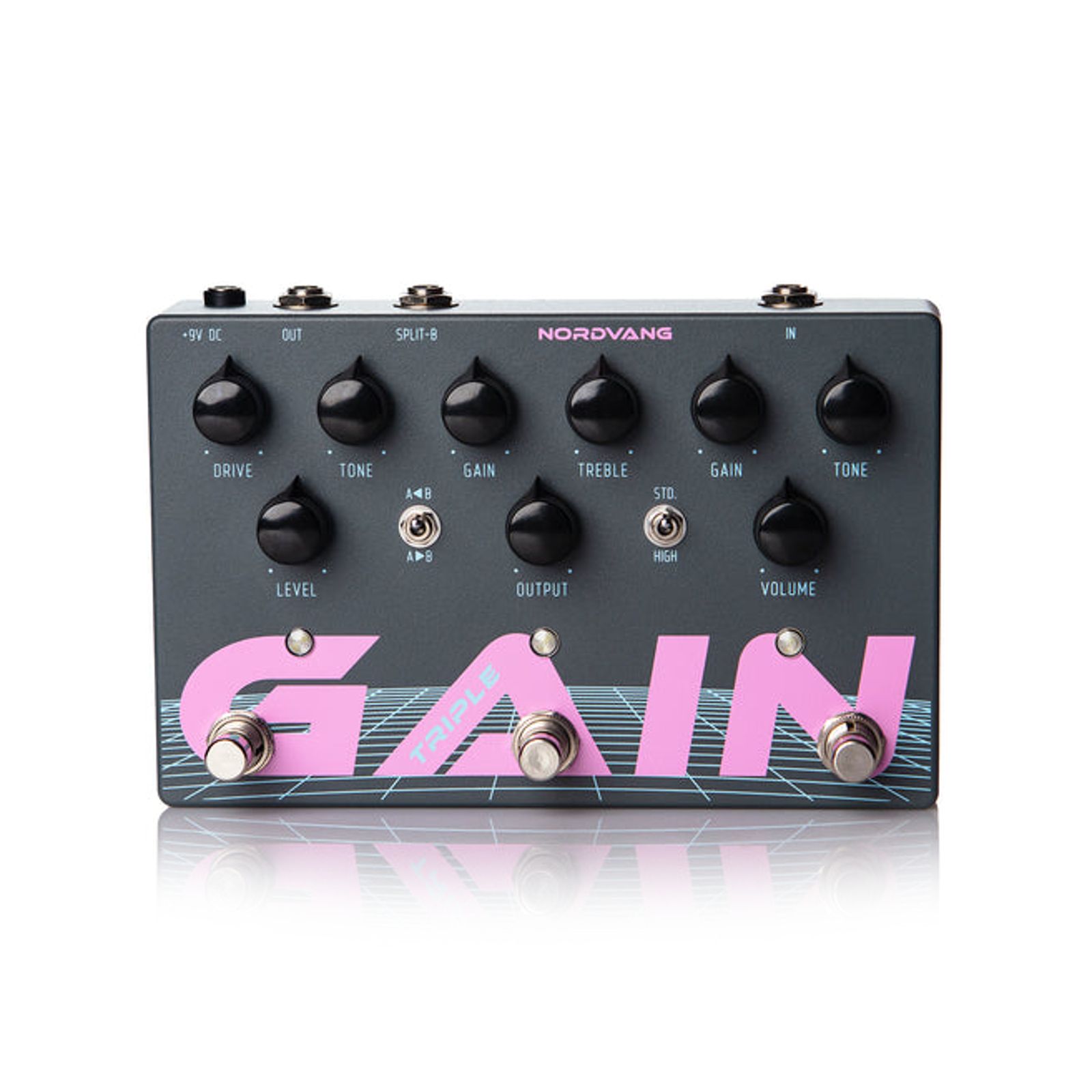 【ほぼ未使用/レア】Nordvang Triple Gain ギターエフェクター Nordvang Triple Gain | Reverb