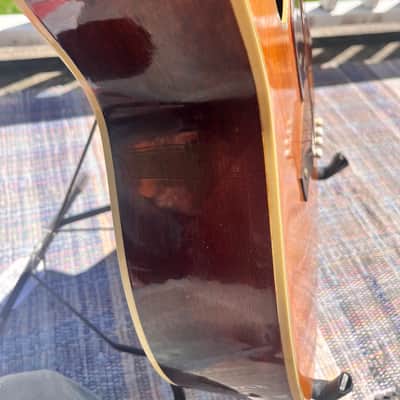 Acoustic Electric Tenor Guitar - Harmony w carrying bag image 10