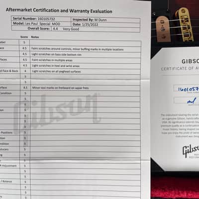 2016 Gibson MOD Les Paul Special Cherry Finish w/OSSC image 6
