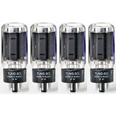 Tung-Sol 6L6GC "STR" Power Tube, Matched Quad. Brand New with FREE 24-Hour Burn-In! image 1
