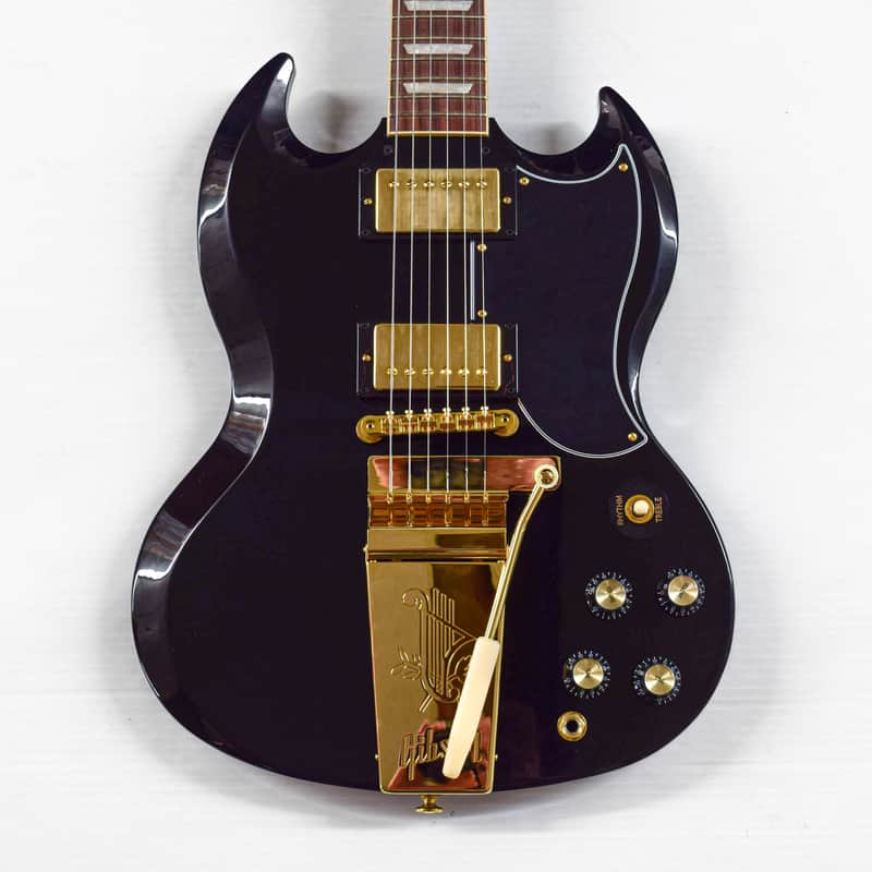 Gibson SG Standard '61 Maestro Vibrola Limited Edition - Ebony image 1