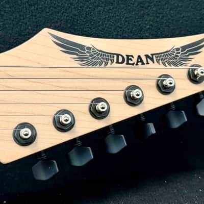 Dean Guitars - USA - Exile - Jon Donias - Trans Purple Burst Quilt Maple Top - 5-Piece Birdseye Maple/Walnut Slim C Neck - 24 Jumbo Stainless Steel Frets - Fishman Fluence Modern Black Pickups - Sperzel Locking Tuners - OHSC - Call for Best Price !!! image 6