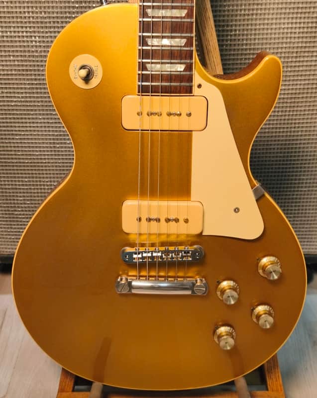 ギター Gibson Les Paul Reissue 1992 / Gold Top Gibson Les Paul Goldtop Pre-Historic Reissue 1990 - 1992 | Reverb