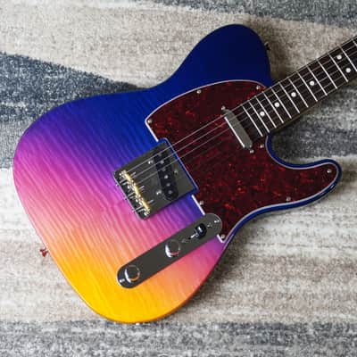 2024 Fender MIJ 2024 Collection Hybrid II Telecaster FMT Twilight Flagship Tokyo Exclusive image 2