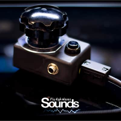 Analog Desk Monitor Speakers Volume Control Knob Controller | Vintage Design | High End image 3