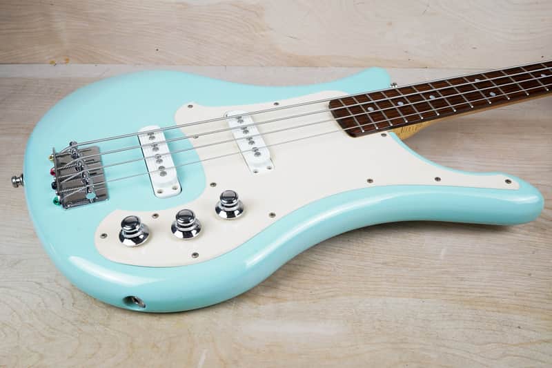 Yamaha SBV-500 2000 Sonic Blue Flying Samurai Bass w/ Gig Bag | Reverb