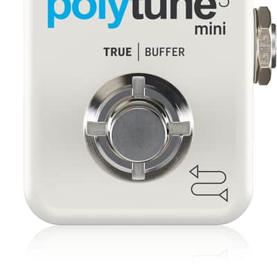 TC Electronic POLYTUNE 3 MINI Tiny Polyphonic Tuner with Multiple Tuning Modes and Built-In BONAFIDE BUFFER image 2