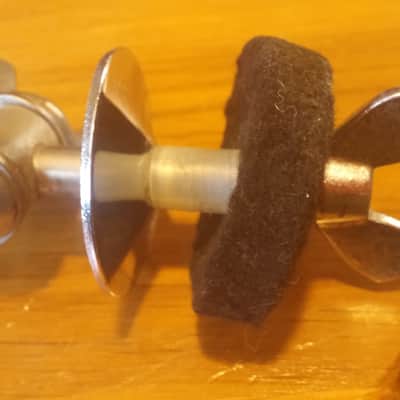 WFL Ludwig Cymbal Stand Top Tilter 50s Nickel BEAUTIFUL SHAPE NO TARIFFS ! image 3