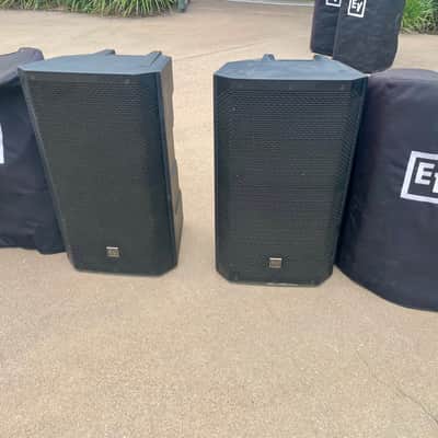 Pair of Electro Voice ELX200 Passive 12” w/EV Covers image 1