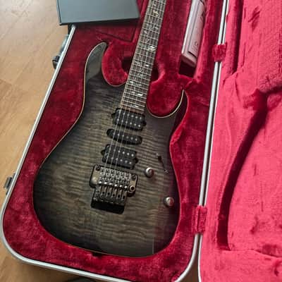 Ibanez RG8570Z-BRE J. Custom with Rosewood Fretboard 2017 - 2019 - Black Rutile US CUSTOMERS TARIFF FEES ARE INCLUDED IN SHIPPING COST AND PREPAID image 1