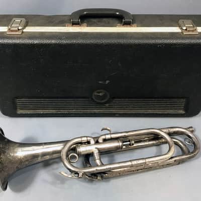 1935 Frank Holton & Co. Legonnaire Single Valve Tenor Bugle image 1