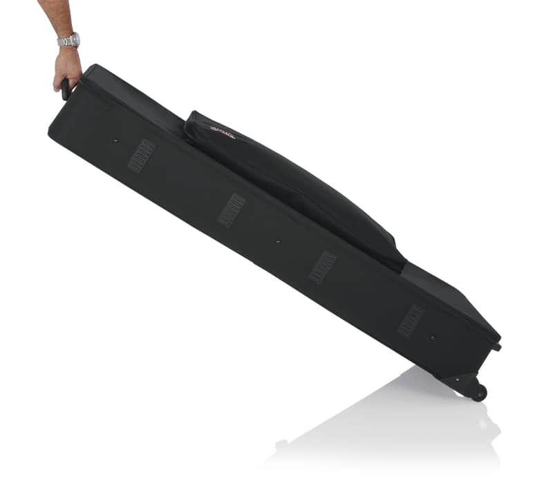 Gator GK-76 Semi-Rigid Lightweight 76-Key Keyboard Case - Black image 1