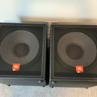 JBL MPro MP418S (18" Subs) and MP415 (15" Speakers) Early 2000's - Black image 2