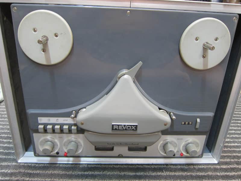 Vintage Studer Revox G36 Stereo Tube Reel To Reel Recorder/Player 7"/10" reels, Original Philips Tubes, Working, Well Cared For, Switzerland 1960s - Gray image 1