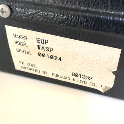 Vintage 1978 EDP Wasp Monophonic Analog Synthesizer - Electronic Dream Plant Gnat Spider image 8
