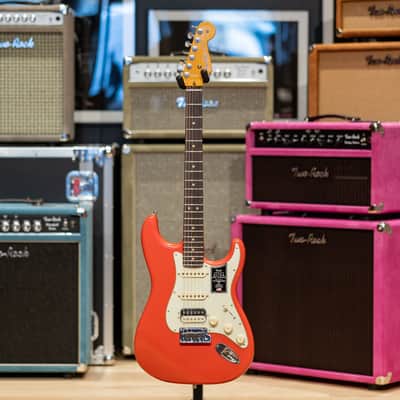 Fender American Ultra Luxe Vintage '60s Stratocaster HSS - Fiesta Red image 3