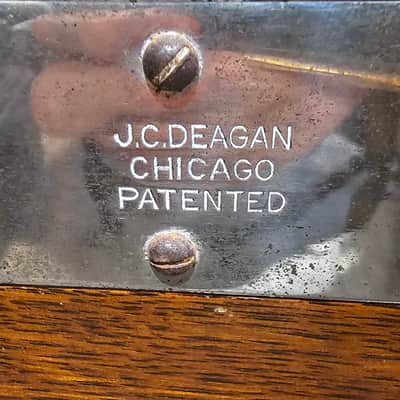 RARE Deagan Solid Honduran Rosewood Xylophone Circa 1920's image 10