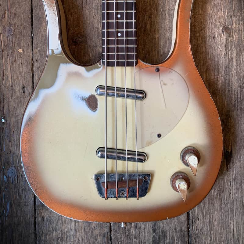 1959 Danelectro 1959 Danelectro Longhorn Bass in Copperburst C…