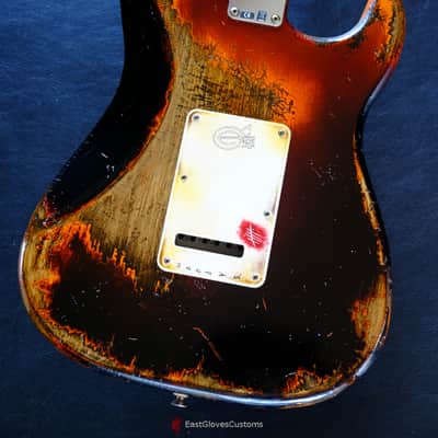 Fender Stratocaster 60th Anniversary Orange Heavy Aged Relic image 5