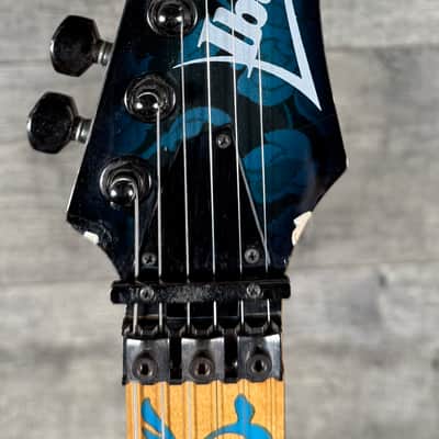 Ibanez JEM Steve Vai JEM77 1991 - Blue Floral Pattern - 1st Year! image 16