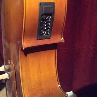 5 Strings Cello Electric 2014 Natural French violin finish image 4