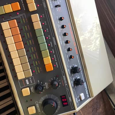Roland CR-8000 CompuRhythm 1980s White image 5