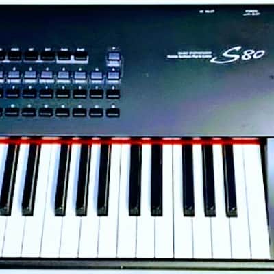 Yamaha S80 Synthesizer and Modular Plug - In System - Black image 5
