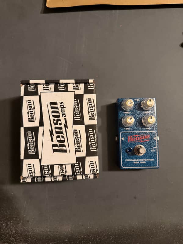 Benson Amps Portable Distortion 424 MKII 2026 - Blue