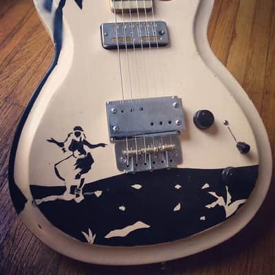 Pre-Order Waterslide Coodercaster Strat/Tele+Lollar 'Supro' Lap Steel, Mojo,Teisco Gold Foil Pickups image 7