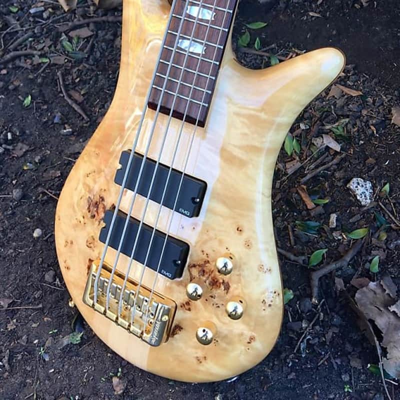 2000s Spector Euro 5LX 5 String Bass Natural