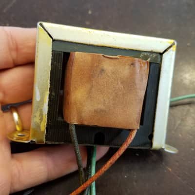Triwek 12671-2 5k into 8 Ohms 145A134R Voice of Music Vintage Output Transformer OT 11 Watt Tested 625:1 135:1 400:1 Tube Amp Audio 1959-1963 image 4
