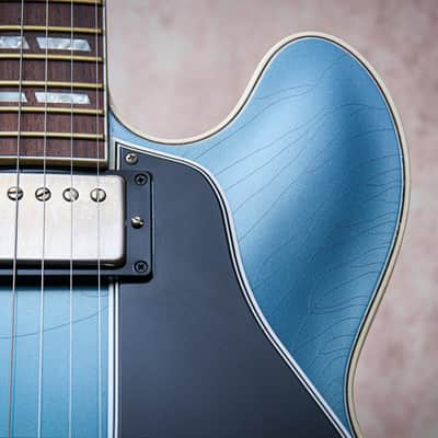 GIBSON USA Custom Shop Murphy Lab Custom Select '64 ES-345 Reissue Ultra Light Aged "Pelham Blue + Rosewood" (2024) image 7