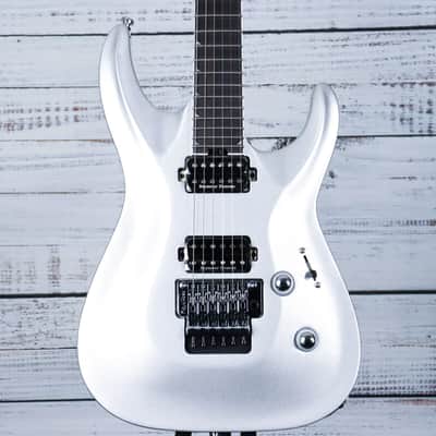 Jackson Pro Plus Series Soloist SLA2 Electric Guitar w/Floyd Rose & Gig Bag | Quicksilver image 1