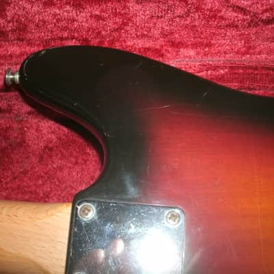 1966 Vox Shadow Sunburst Made in England with case image 14