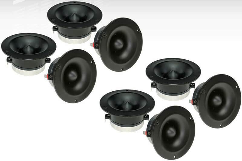 8x B&C DE35 Tweeter 1.25 inches 50W Neodymium Mylar Bullet Tweeter 8-Ohm (EIGHT) image 1