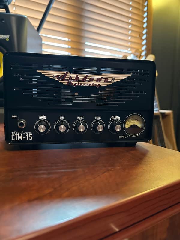 Ashdown CTM-15 15-Watt Bass Amp Head 2023 - Present - Black Bild 1