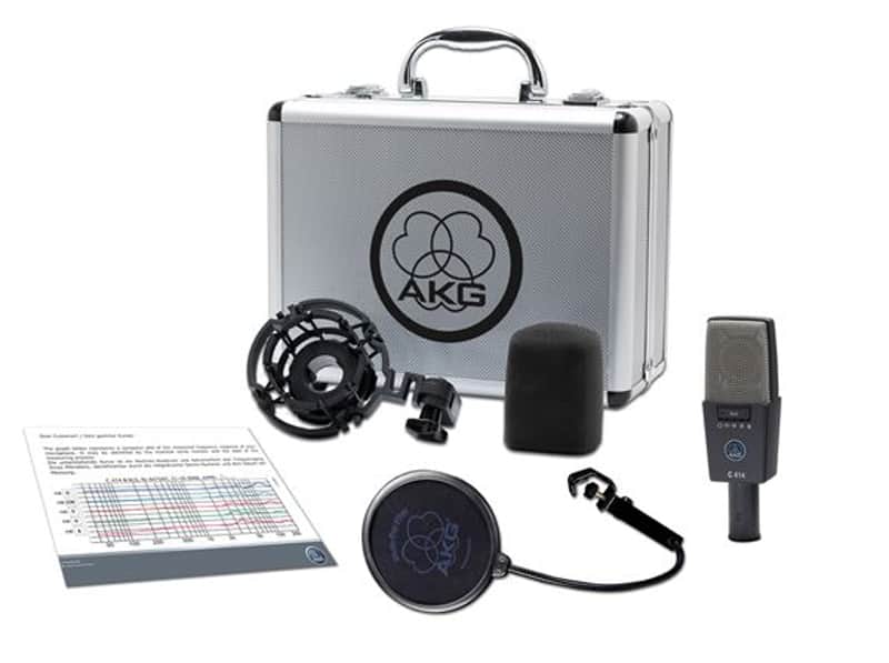 AKG C414 XLS 9 Pattern Condenser Microphone image 1