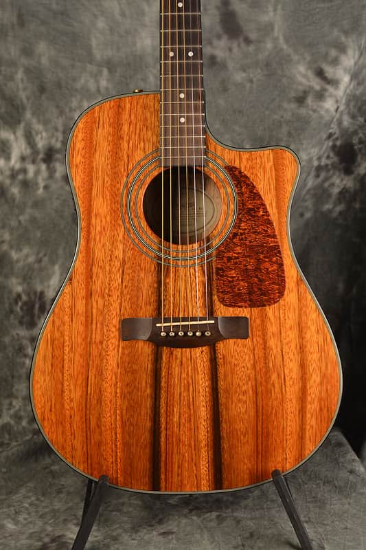 Fender CD-220 CE Dao Wood Acoustic Electric Cutaway Exotic Wood w Deluxe Gigbag Included image 1