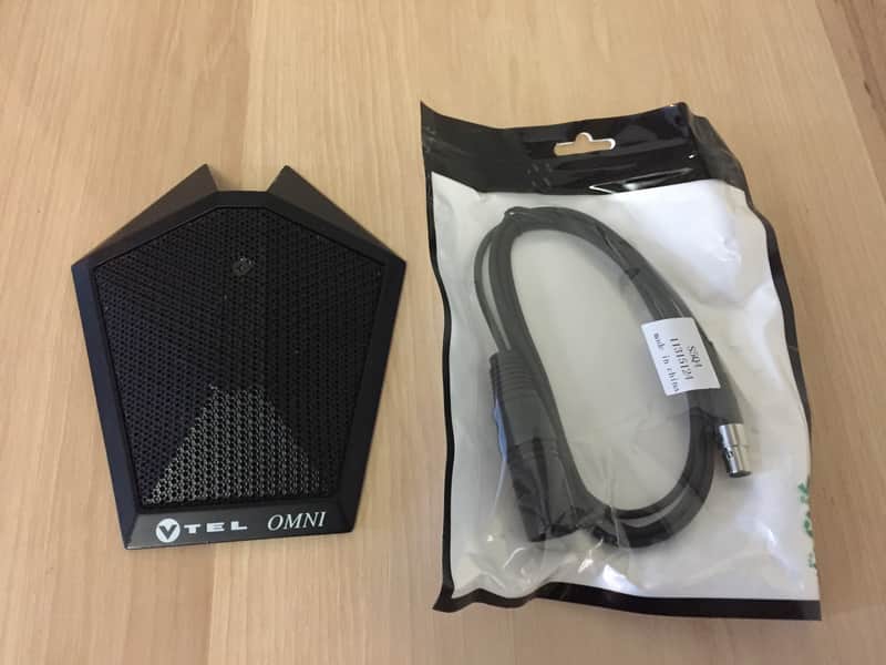 ★完動品★ Audio-Technica AT871R 中古 Vtel Audio Technica AT871R Omni Condenser Boundary Microphone
