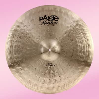 Paiste 22" Masters Dark Crash Ride Cymbal *USA Small Business* image 2
