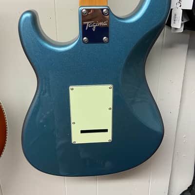 Tagima TG-530 2021 Lake Placid Blue TW Series Stratocaster image 5
