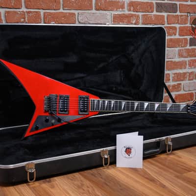 Jackson USA Custom Shop RR1 Rhoads Metallic Red w/ Black Bevels 1989 w/OHSC image 2