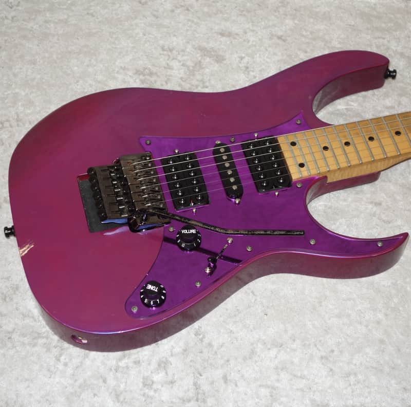 1991 Made in Japan Ibanez RG Series RG550 in metallic purple