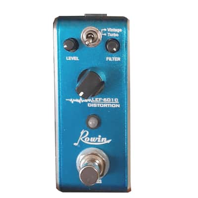 Rowin LEF-601-C Distortion Rat Clone HEAVY Distortion Guitar Effect Pedal Their Nice Stuff image 1