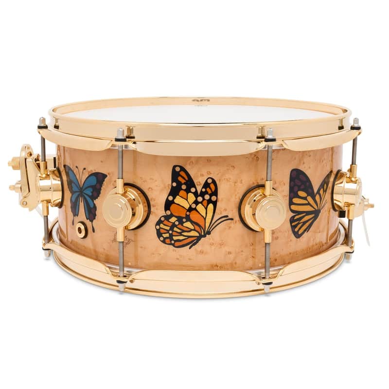 DW DREX5513SSG-SE Sheila E. Signature Icon 6.5x14" Snare Drum image 1