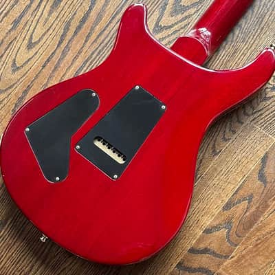 2001 PRS Custom 24 10 Top (Birds & Gold Hardware)- Cherry Sunburst w/ OHSC image 13
