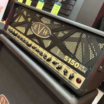 EVH 5150 IIIS EL34 3-Channel 50-Watt Head & Cabinet image 2